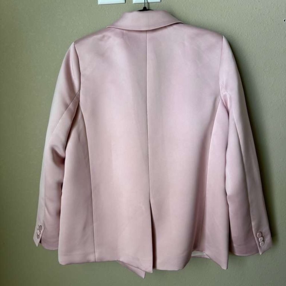 H&M Satin Pink Women's Blazer - Picture 5 of 7